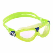 Aqua Sphere Seal 2 Kids Swimming Goggles Lime Green Clear Lens